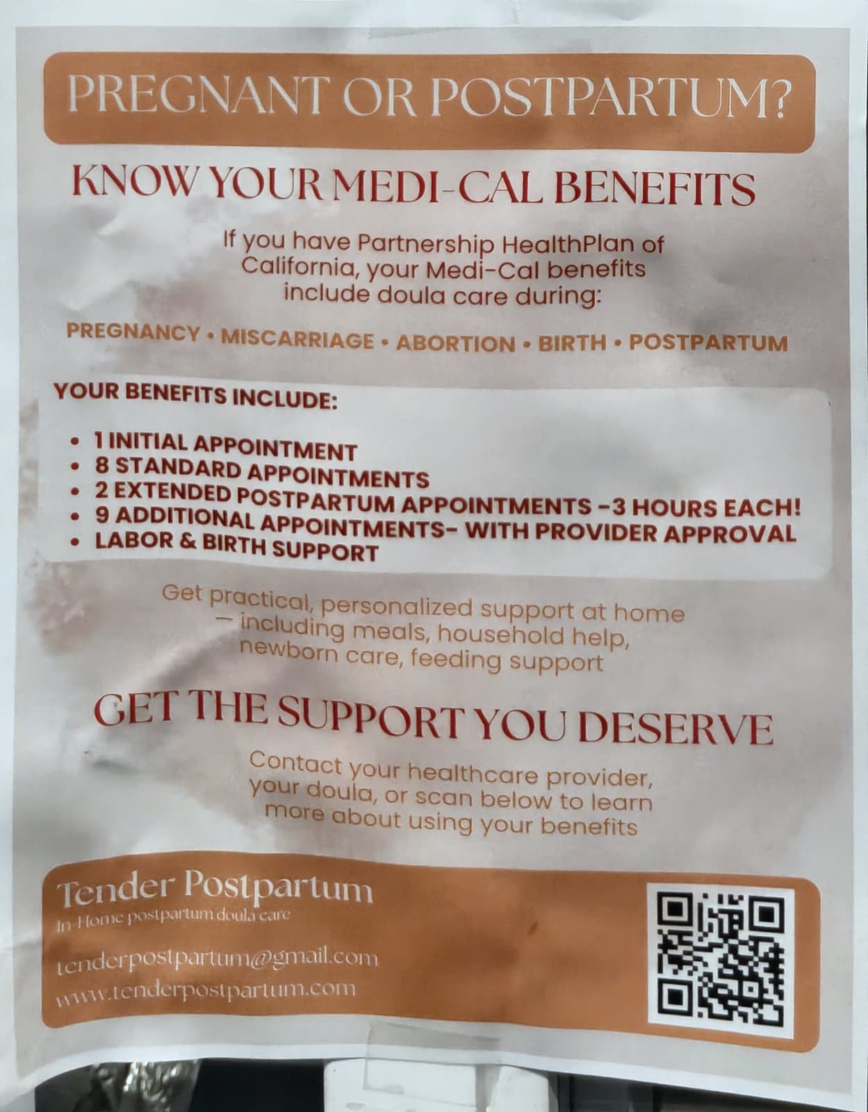 Flyer for Pregnant or Postpartum? Know Your Medi-Cal Benefits